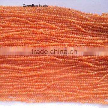 Carnelian Round Beads