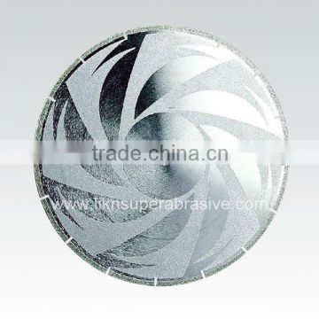 Diamond Brazed Cutting and Grinding Disc with Side WA Coated