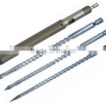 Injection molding machinery single screw and barrel