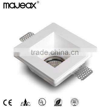 gypsum downlight Plaster down lights Recessed Downlight GU10 fixture