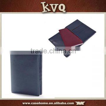 High Quality RFID Genuine Leather Passport Wallet