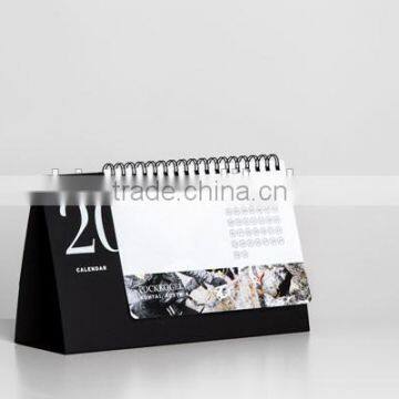 recycled black calendar