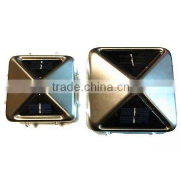 LED Solar Energy Wrought Iron Fence Cap With Factory Direct Sale photo-4