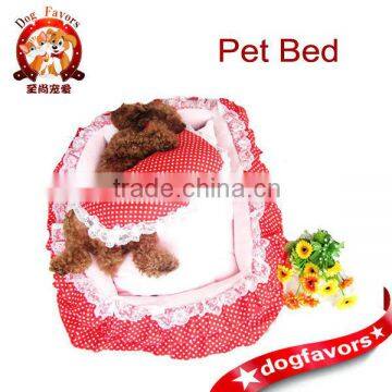 2014 hot new Red Dot cradle bedpet bed pet bed for dog wholesale100% cotton