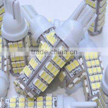 New 168 192 W5W T10 68SMD DC12V White 68LED 1206 SMD LED Car Auto Bulbs LED Signal Lights white super bright