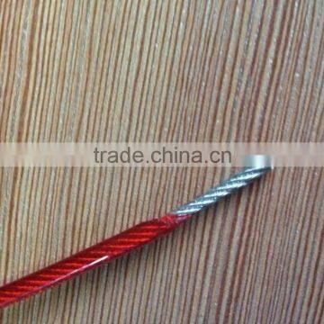 6X7+IWS 2.38mm/4.0mm PVC Coating Steel Cable photo-3