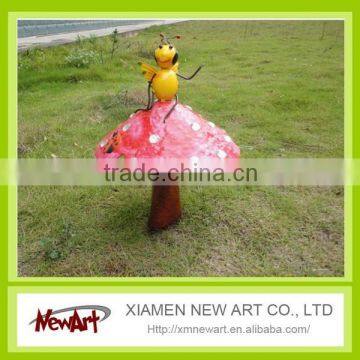 Colorful Metal Garden Decorative Muchroom, Ourdoor Ornemant Crafts photo-3