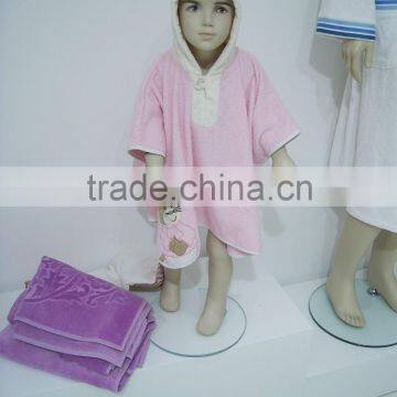 Luxury Combed Cotton Baby Poncho