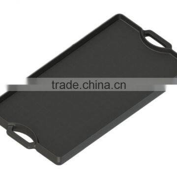 Cast Iron Cookware Double Sided Burner Reversible Griddle Grill /cast Iron BBQ Griddle Plate photo-4