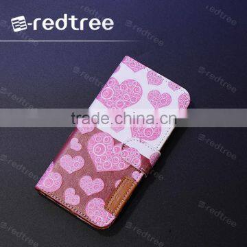 High Quality Card Holder Leather Flip Smartphone Cover for IPhone 6,6s