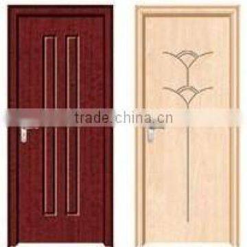 modern wooden front door