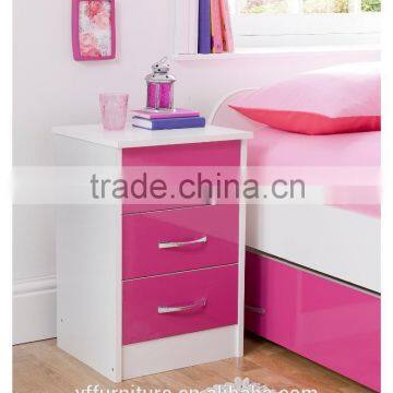 portable children bedroom furniture mirror bedside table for a laptop