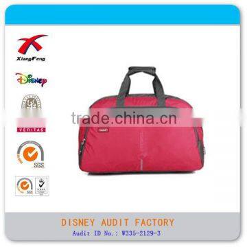 XF-090124 Factory cheap classic promtional polyester luggage travel bag