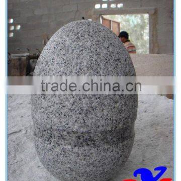 oval grey stone