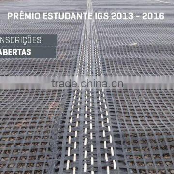 drainage protection kintted polyester geogrid