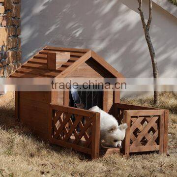 outdoor wooden dog house factory