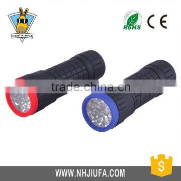 Trade Assurance Hot Sale plastic body led flashlamp torch