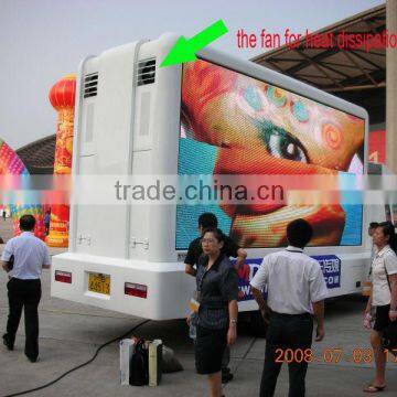 led advertising truck for sale/truck mobile led display/P6 P8 P10 full color truck led display