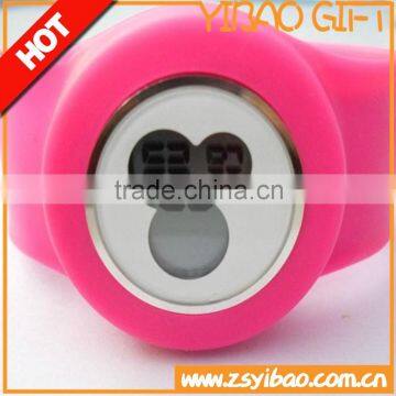 Unisex Gender and Charm silicone rubber bracelet watch