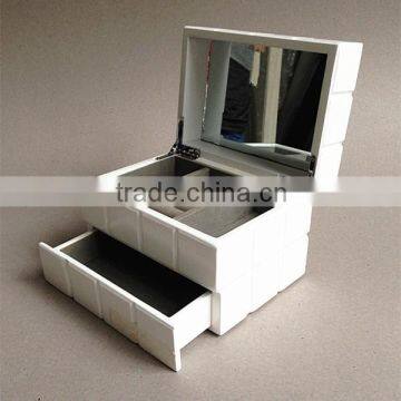 HOT SALE! Custom Rectangle Wooden Magic Cube Storage Jewelry Box photo-3
