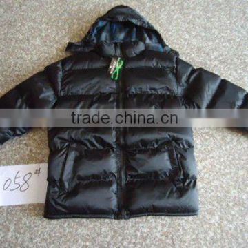 2013 news mens fashion nylon jackets with polar fleece lining