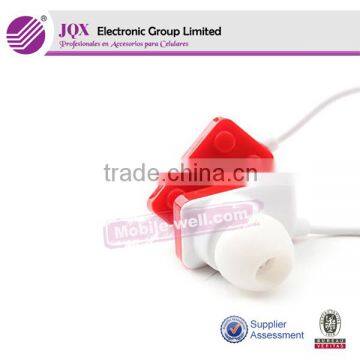 cute 2013 promotional mp3/mp4 mini earphone,building block shape!