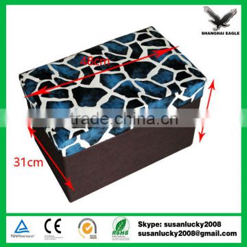 Foldable Sit Box with Logo Printed (diectly from factory)