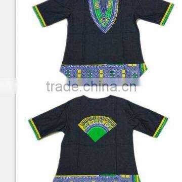 Ghana Kente Wax t Shirt Fashion Mens Suit Dashiki Clothing photo-3