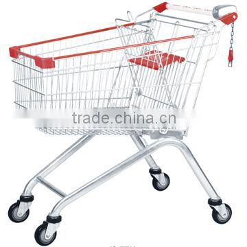 Trade Assurance hot selling metal grocery cart, metal cart, metal shopping trolley