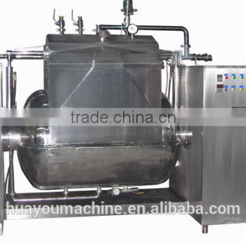 Large capacity horizonal type agitating kettle