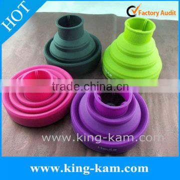 Silicone Folding Hairdryer Diffuser for Most Hair Dryer Blowers