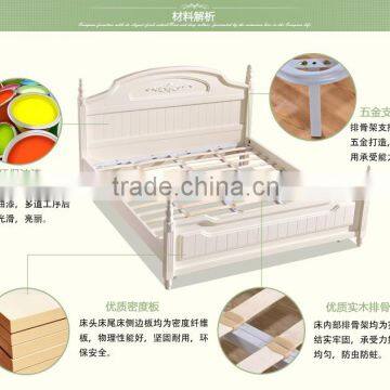 Wholesale White Bedroom Set English Country Style Furniture photo-6