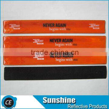 Eco-friendly Material custom reflective wristbands