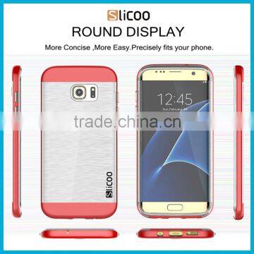 Electroplating Drawing Transparent for Slicoo Soft TPU 0.3mm Phone Back Cover Case for Samsung Galaxy s7 s7 Edge photo-2