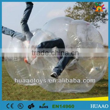 Funny inflatable belly bumper ball