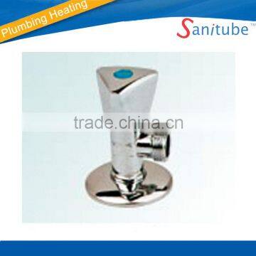 chrome-plated brass angle valve su150040