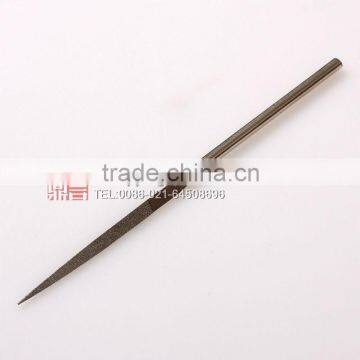 different shapes diamond coated taper diamond hand file diamond needle file