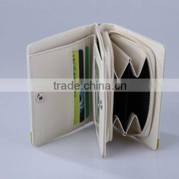 New Model Lady Wallet/Fashion Wholesale Green Flowers Printing Woman Wallet/Festival Gift photo-4