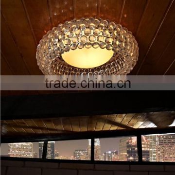 Transparent caboche lighting with led light source for interior decorative