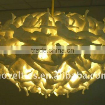 Latest Human body Combination White Modern Chandelier