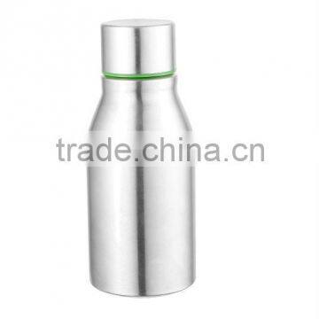 2014 New style hot sale 304 stainless steel water bottle with screw lid