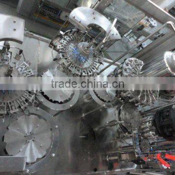 PET bottle juice filling machine, beverage filling 3 in 1 machine, juice production line