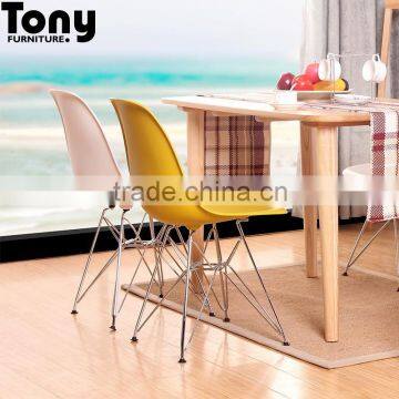 Classic Living Room Furniture Plastic Bright Colored Chairs photo-3