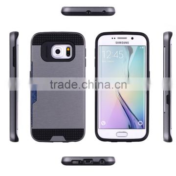 2016 hot selling Tough armor defender case for Samsung Galaxy s6 edge