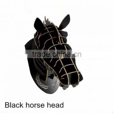 European Style Wooden Animal Head Antelope Wall Hangings For Ornamentation photo-5