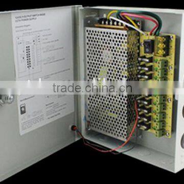 12v 5a 9 Channel Power Supply for Cctv Security Cameras - 500 mA Per Channel