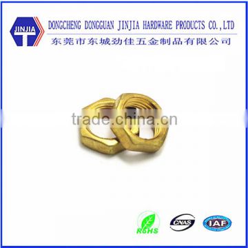 small fine pitch thread thin hex nuts