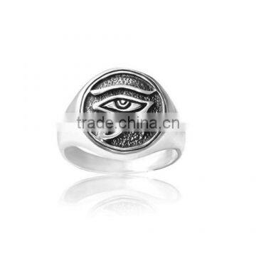 Chic 925 Sterling Silver Egypt Eye Of Horus Ring