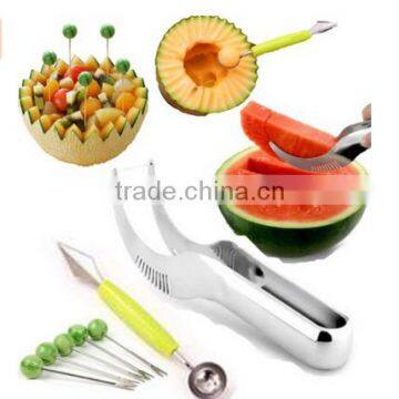 2016 Trade Assurance Supplier for Fruit Knife Watermelon Slicer Melon Baller Scoop