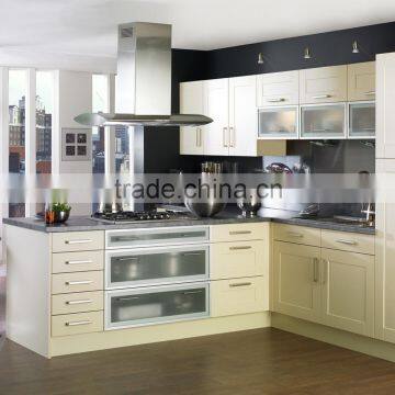 White kitchen cabinets made in china with cheap price